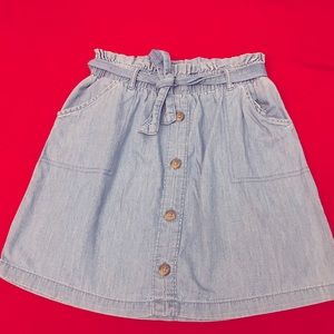 Skirt OshKosh Belted Denim, Size 14